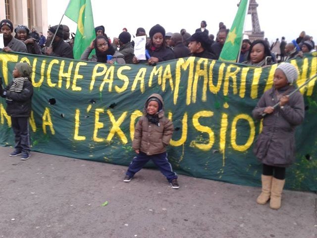 GRANDE MANIFESTATION DES MAURITANIENS DE FRANCE (OTMF - DIASPORA),