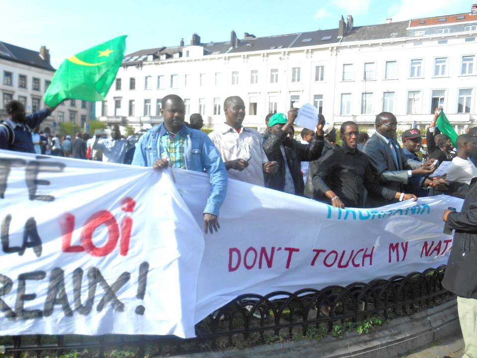 DECLARATION COMMUNE DE LA DIASPORA MAURITANIENNE L’OCCASION DE LA VENUE DU PRESDENT MOHAMED BRUXELLES