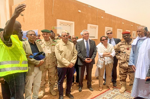 Inauguration du siège de la base du secteur Ouest du commandement de la force conjointe G5 Sahel