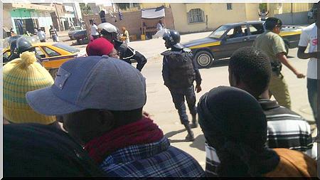 La police réprime une marche de TPMN