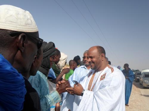 Tawassoul accueille la marche pacifique des déportés