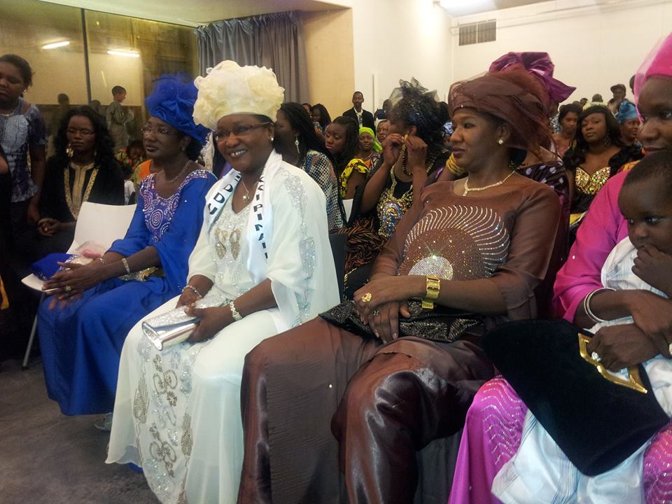 Haby Zakaria Konté - Marraine de la fête des mamans 2014 à Bruxelles
