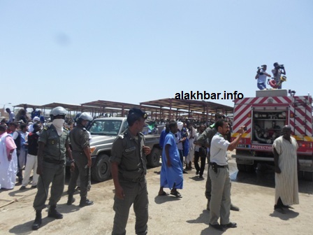 Un incendie ravage un marché au centre de Nouakchott