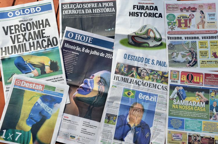 LA PRESSE BRÉSILIENNE NOIRE DE COLÈRE ET DE HONTE