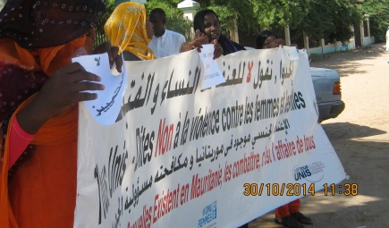 Mauritanie: des femmes manifestent pour l'application des accords en leur faveur