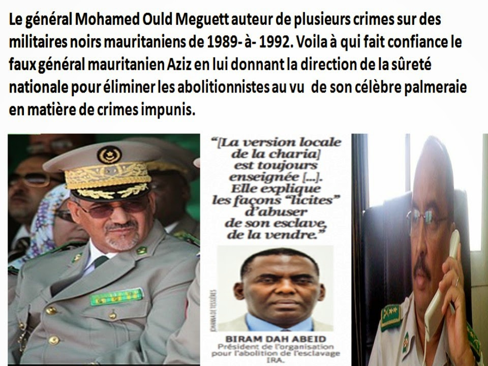 Biram Dah Abeid parle d'un plan d'assassinat, des conditions de sa détention et du Général Ould Maguette