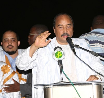 Dernière-minute:Le président Mohamed Ould Abdel Aziz arrive à Chinguitt pour la 5e Edition des villes anciennes