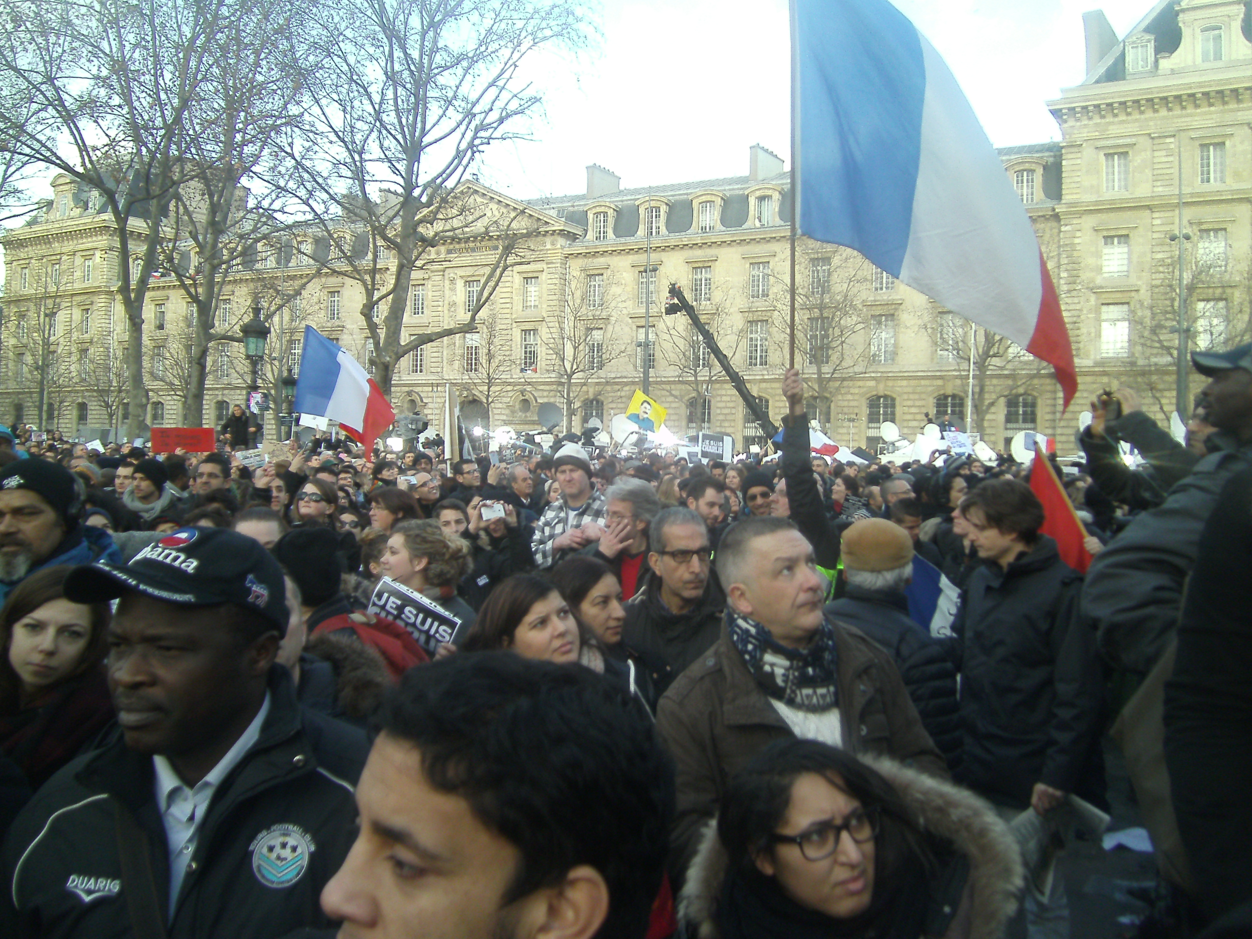 Marche Républicaine: près de 3,5 millions de manifestants contre le terrorisme en images
