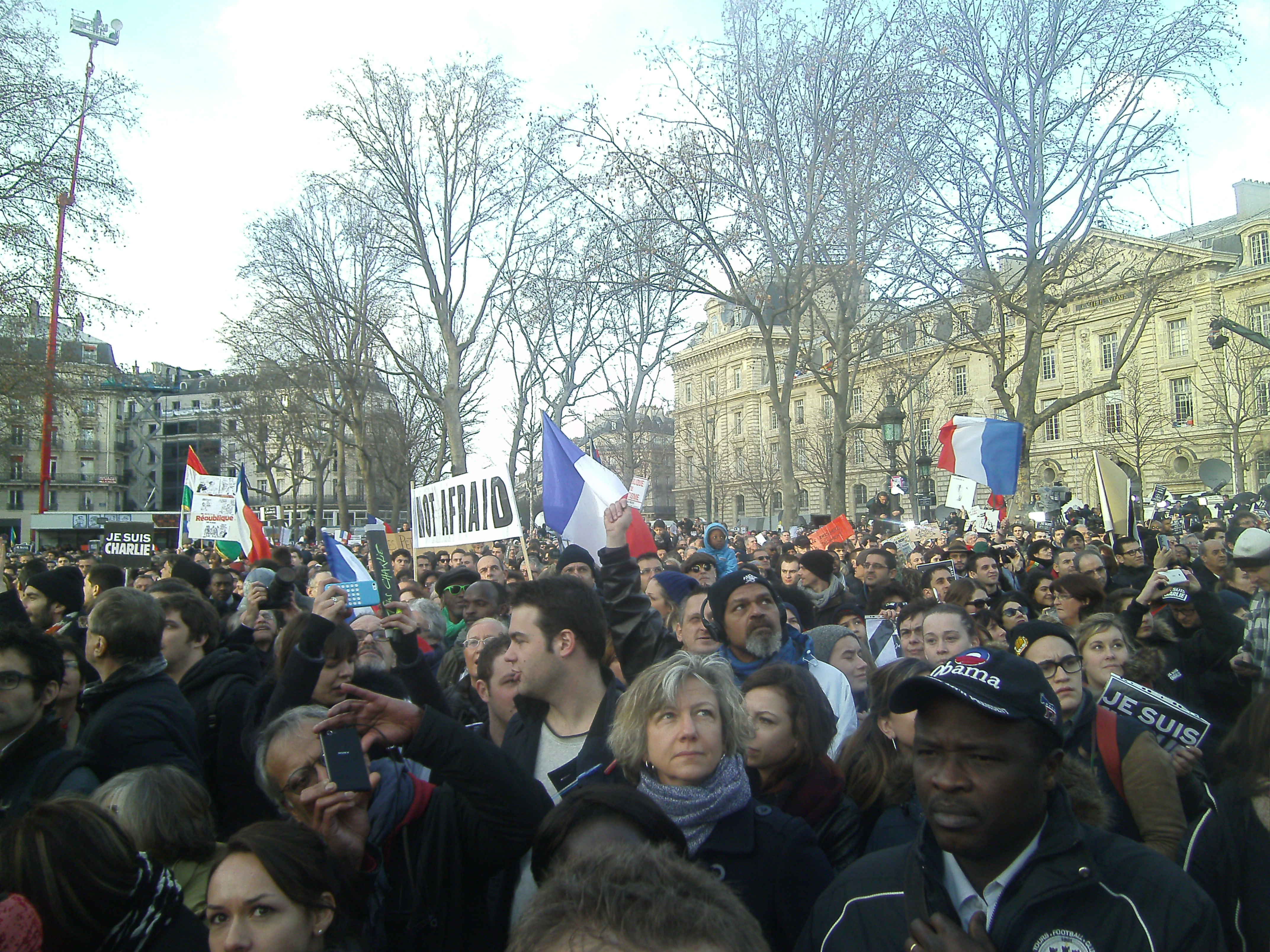 Marche Républicaine: près de 3,5 millions de manifestants contre le terrorisme en images