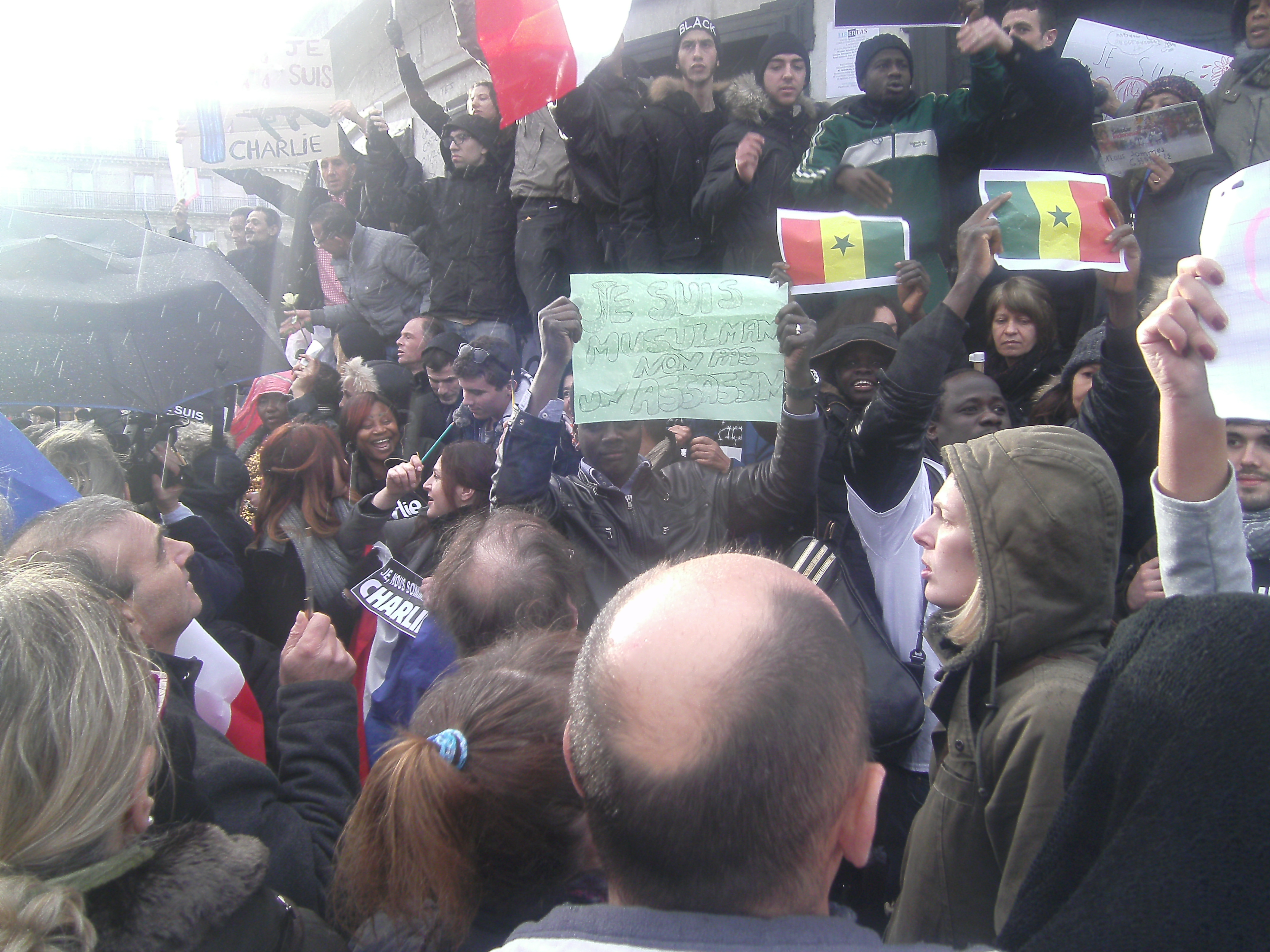 Marche Républicaine: près de 3,5 millions de manifestants contre le terrorisme en images