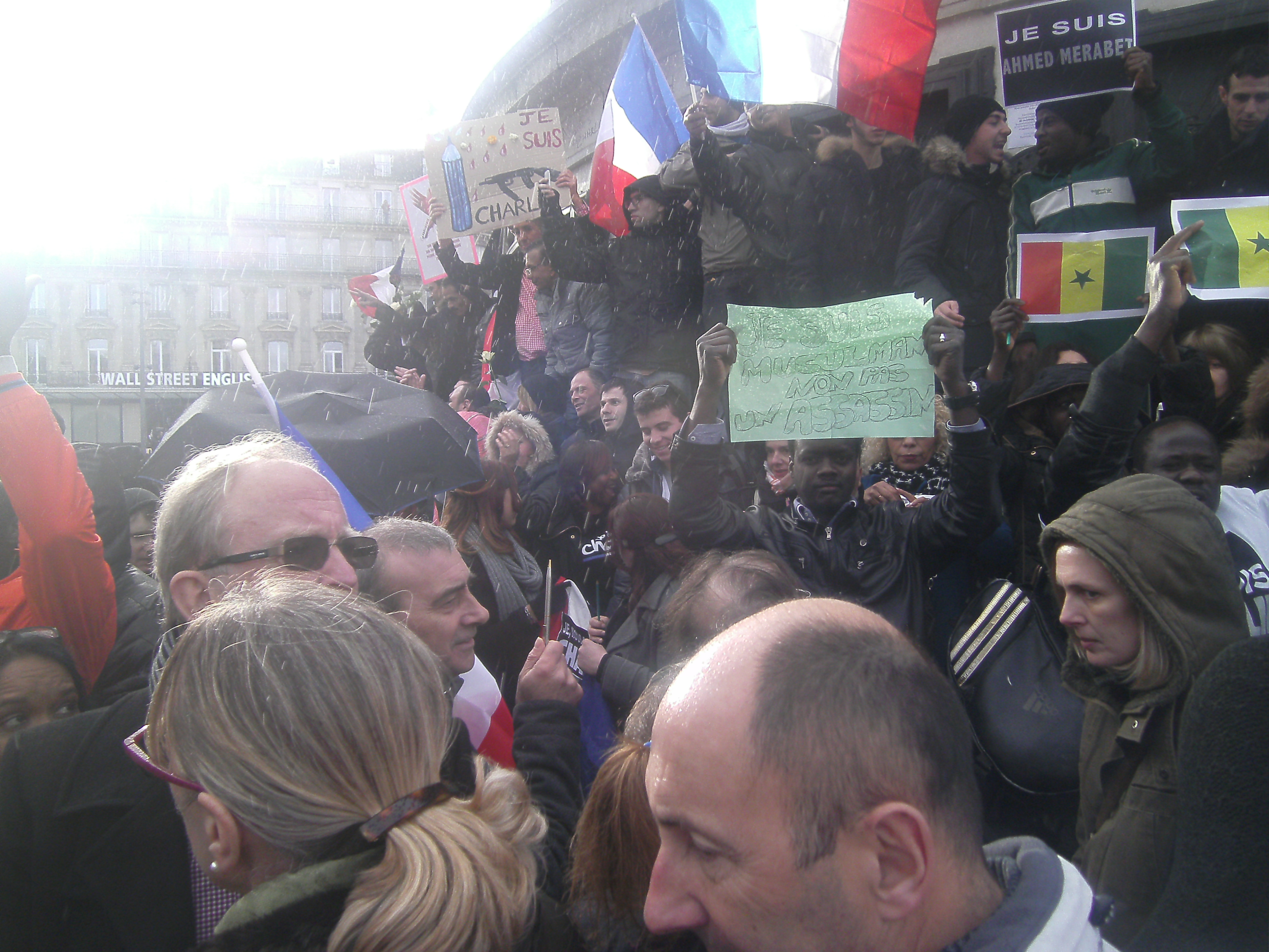 Marche Républicaine: près de 3,5 millions de manifestants contre le terrorisme en images