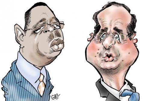 Macky Sall,caricaturé par Charlie Hebdo