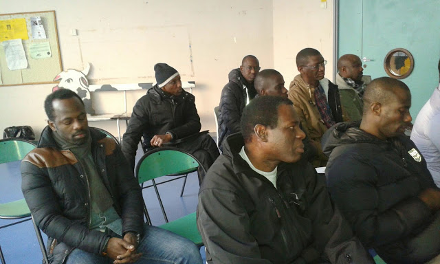 Comité de soutien aux détenus :Photo Reportage de la réunion préparatoire