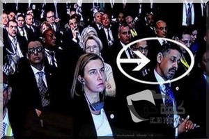 INSOLITE. Sidi Ould Tah (ministre mauritanien) s'endort au cours du sommet mondial de Charm-Cheikh sur l’Egypte