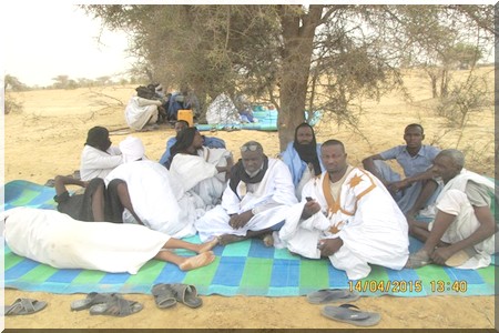 Sit-in des paysans de plusieurs villages de la commune de Darel Barka contre l’attribution de 3200 Ha à l’IAIDA (PhotosReportage)