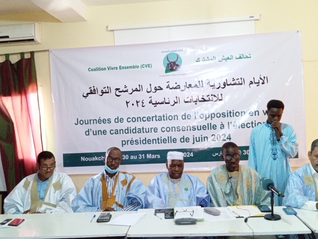 Ouverture des Journées de concertation de l'opposition pour une candidature unique