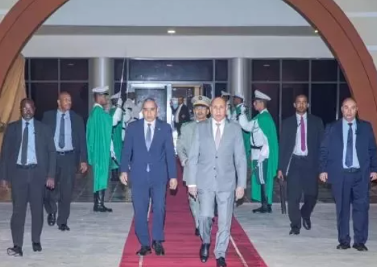 Le Président mauritanien Ghazouani se rend à Kigali