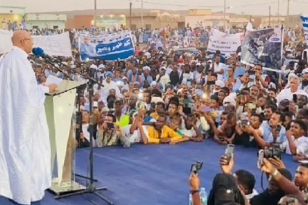 Ghazouani à Néma : notre armée est brave, courageuse, organisée et prête au sacrifice