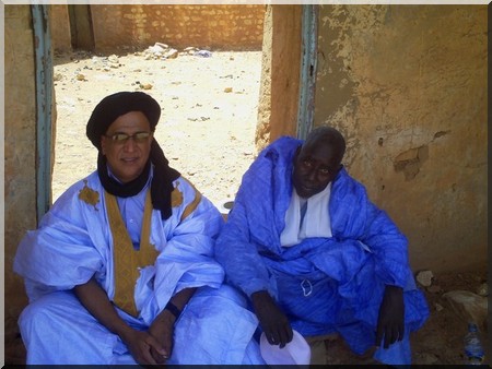 Colonel Oumar ould Beïbacar et Ly Djibril Hamet (PhotoReportage)