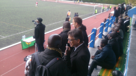 PhotoReportage/Finale:Diaguily, vainqueur de la finale contre Dafort.