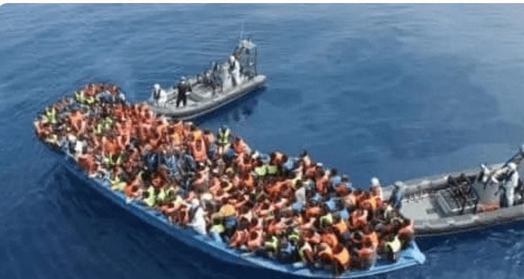 Une embarcation à la dérive transportant 75 migrants illégaux secourue près de Nouadhibou