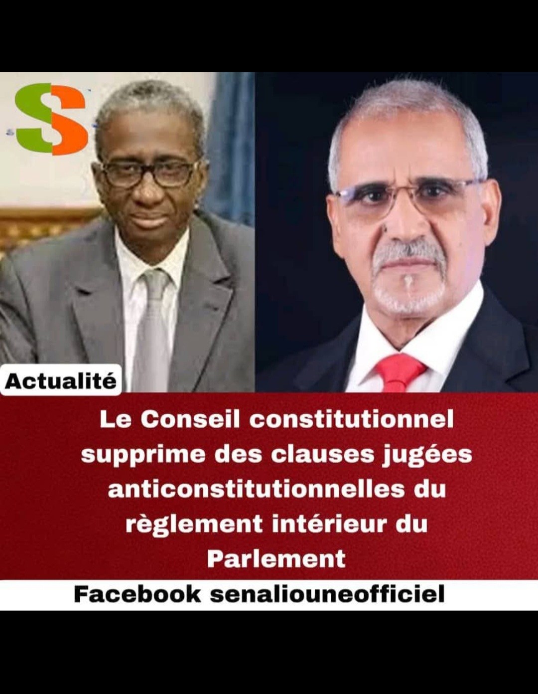 Le Conseil constitutionnel annule certains articles du règlement intérieur du Parlement pour « inconstitutionnalité »