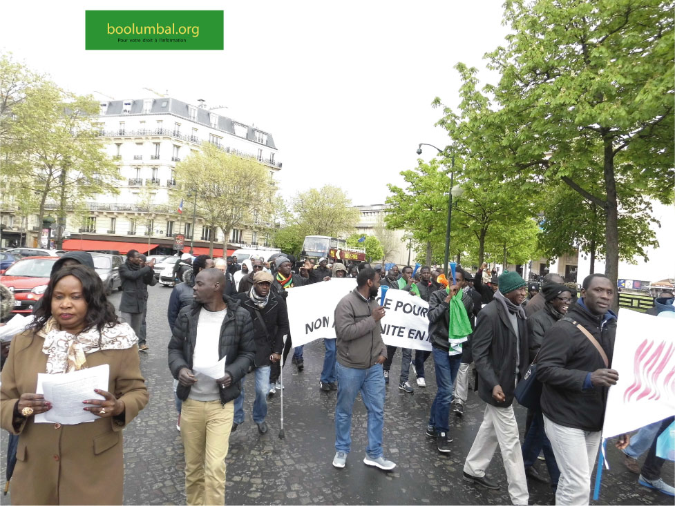 Commémoration à Paris des déportations d'avril 1989 en Mauritanie (Photos-Vidéos)