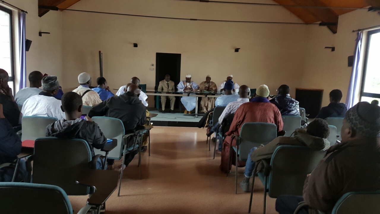 Conférence du président Balas à Vicenza ( Italie ).