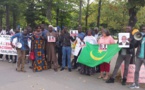 Soutien aux détenus d'IRA: Manifestation devant l’Assemblée Nationale en France
