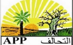 ALLIANCE POPULAIRE PROGRESSISTE (A.P.P.) : DECLARATION