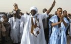Le candidat Messaoud Ould Boulkheir tient un meeting à Nouadhibou