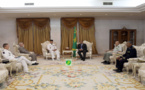 Le commandant de la force « Barkhane » reçu par le président Aziz