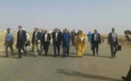 Pose de la premiere pierre du passage frontalier entre la Mauritanie et l’Algérie (Photos)