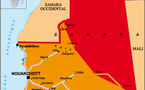 La Mauritanie en zones rouge et orange