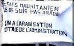 Manifestation contre l’"arabisation complète"
