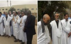 Les dirigeants du FNDU devant la prison civile