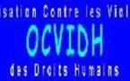 Courrier de l'OCVIDH au Haut Commissariat aux refugiés