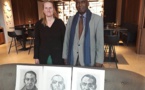 Le combat de Biram Dah Abeid inspire l’artiste peintre néerlandaise Ruth Bebschop