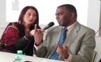 En images : présentation du livre écrit par l'écrivaine Italo-grecque Maria Tatsos sur Biram Dah Abeid