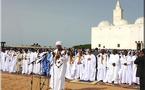 Le Président de la République assiste à la prière de la fête d'El Fitr à l'ancienne mosquée de Nktt