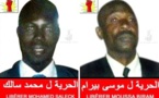 Moussa Bilal Biram et Abdallahi Matala Saleck sont libres après avoir purgé "totalement" leur peine