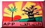 Cadres et Militants APP : Declaration.