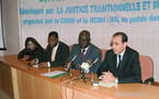 « Justice transitionnelle et droits de l’Homme en Mauritanie : Vers l’élaboration d’un document de base