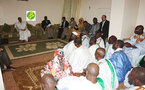Le Président de la République tient une réunion avec les cadres, notables et élus du Gorgol