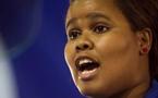 Une femme noire élue à la tête du groupe parlementaire d'opposition en Afrique du Sud
