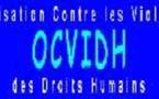 COMMUNIQUE DE L'OCVIDH