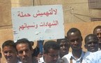 Arrestation de diplômés chômeurs qui tentaient de manifester prés de la présidence
