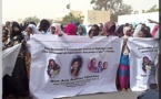 Manifestation contre le développement du crime à Nouakchott.