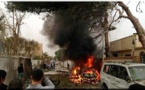 Attentat contre l'ambassade de France à Tripoli : les images des dégâts
