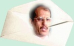 Lettre de protestation adressée à Monsieur Ould Brahim Ould Khlil